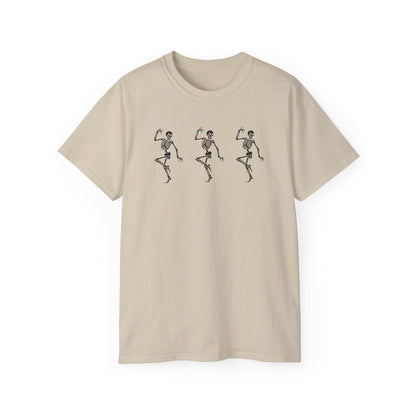 Unisex Ultra Cotton Tee "Skelton Dance" T-Shirt