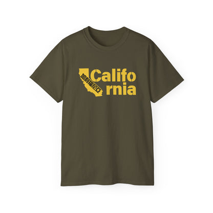 Unisex Ultra Cotton Tee "California" Kanji Series for the Names of U.S. States T-Shirt