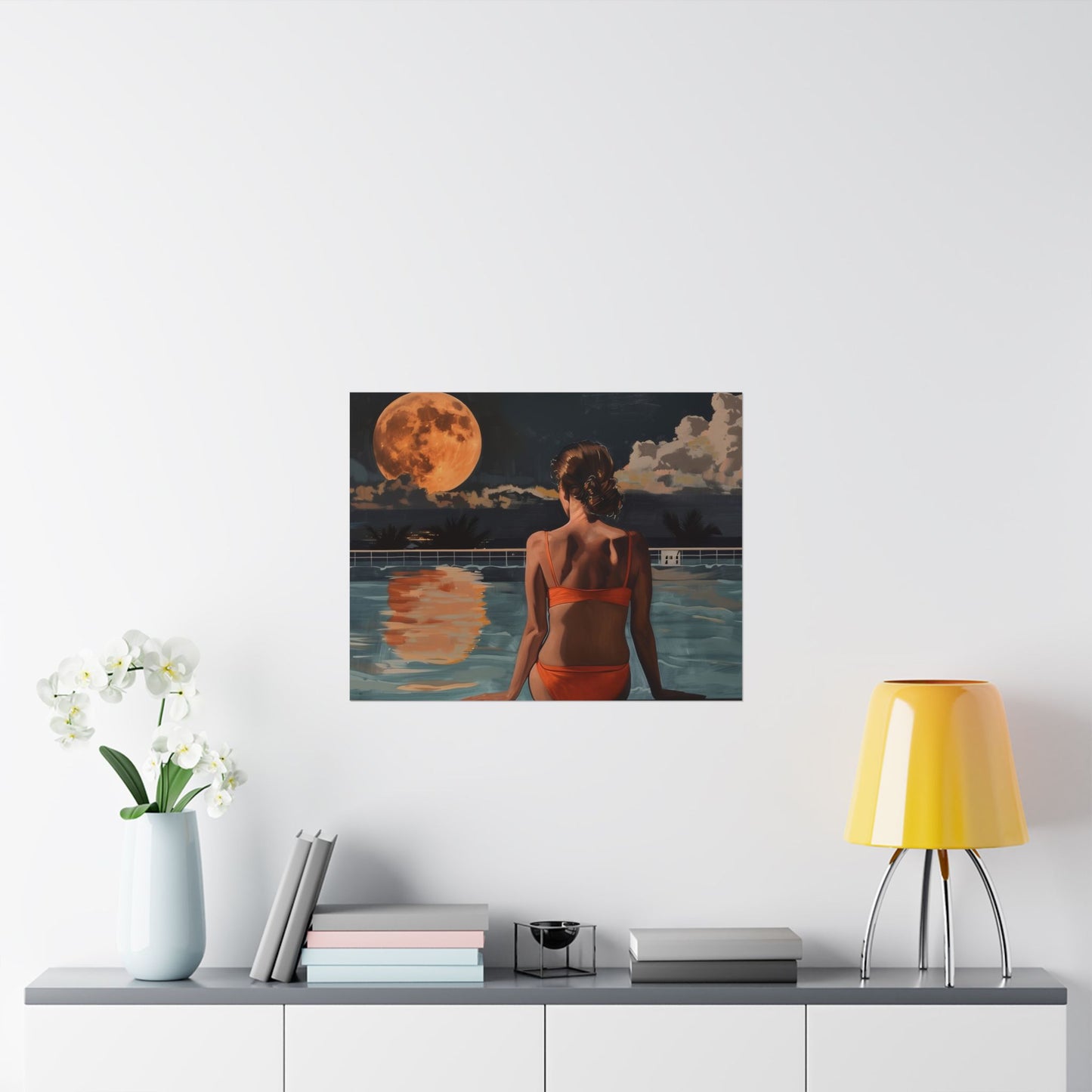 Matte Horizontal Posters "Whispers of the Night Sky"