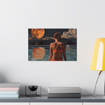 Matte Horizontal Posters "Whispers of the Night Sky"