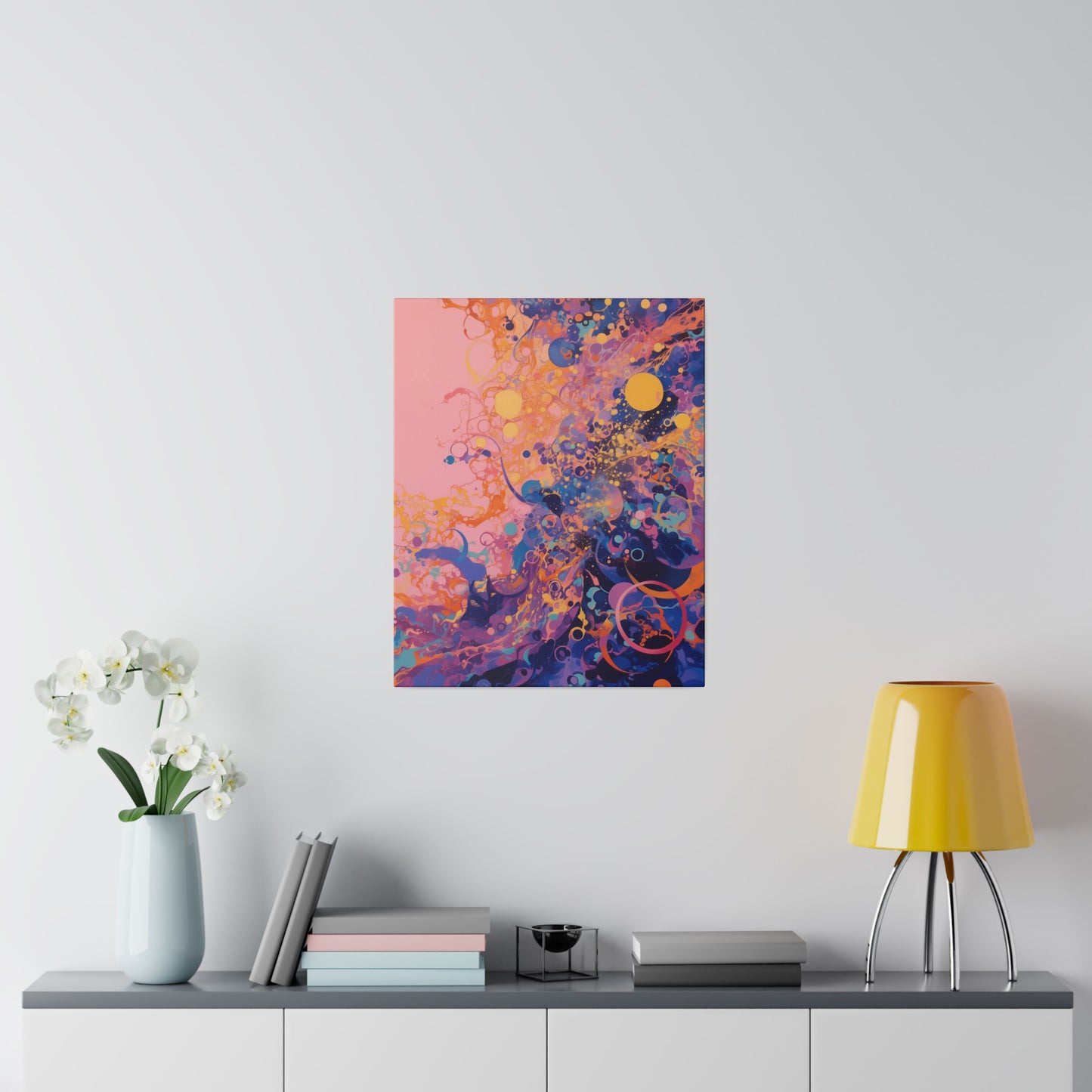 Matte Canvas "Sunrise and Sunset" Stretched, 0.75"