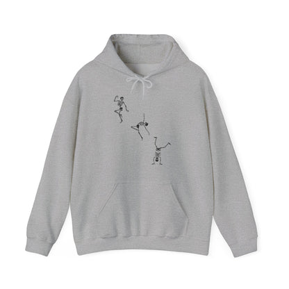 Unisex Heavy Blend™ Hooded Sweatshirt "Skelton Dance" Halloween Series