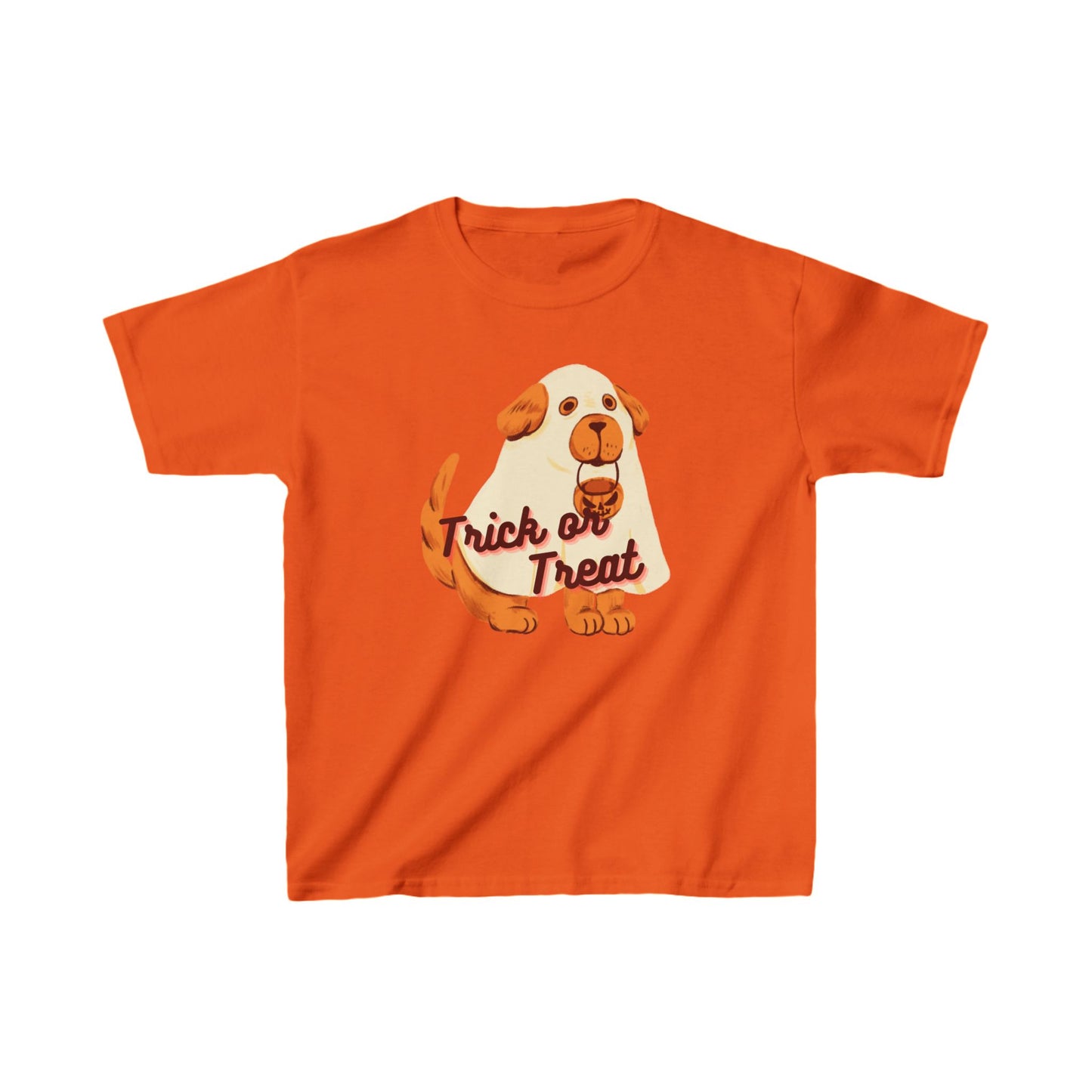 Kids Heavy Cotton™ Tee "Trick or Treat" T-shirts Halloween series