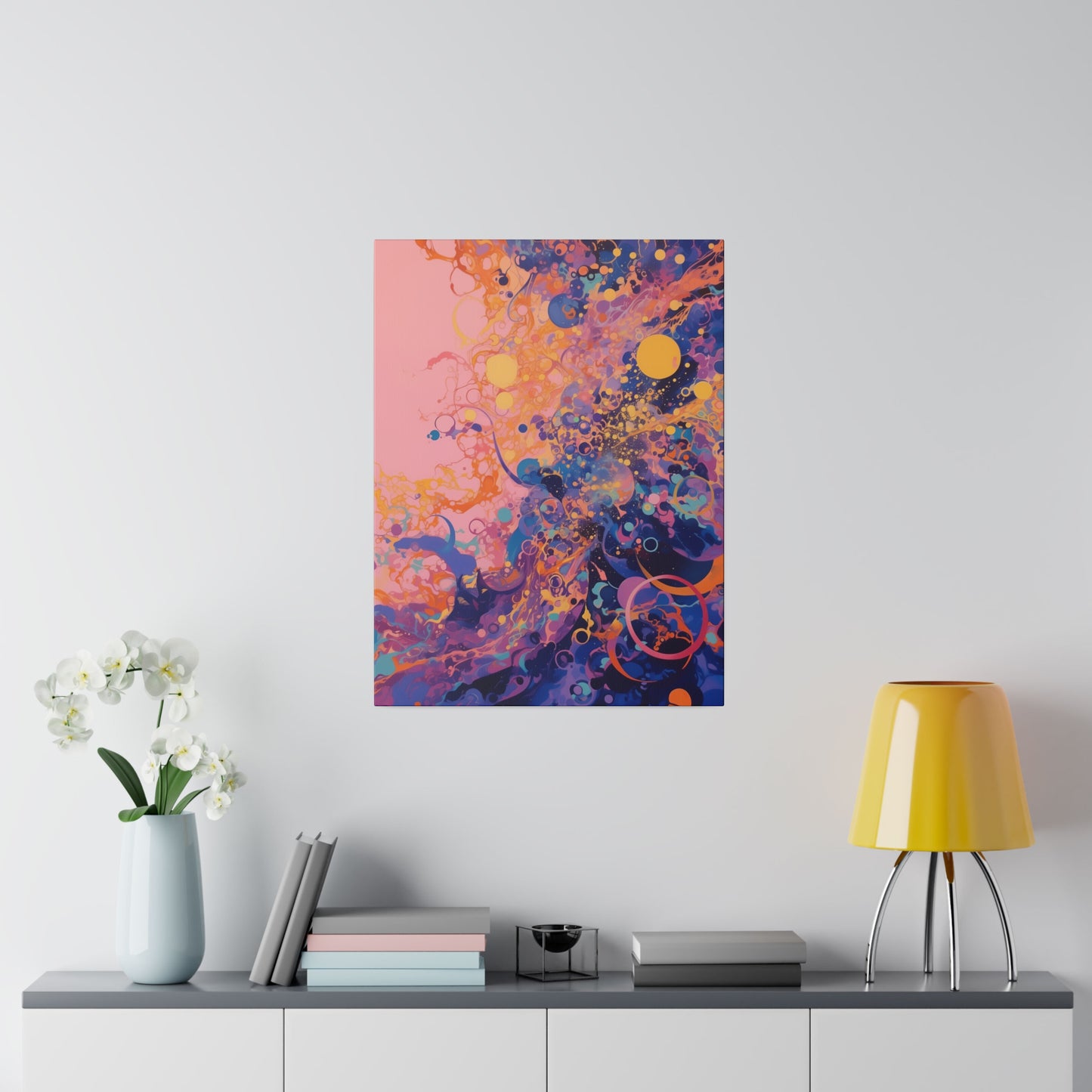 Matte Canvas "Sunrise and Sunset" Stretched, 0.75"