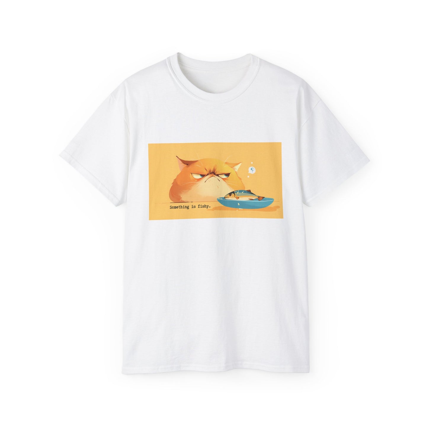 Unisex Ultra Cotton Tee "Cats Fishy" T-Shirt