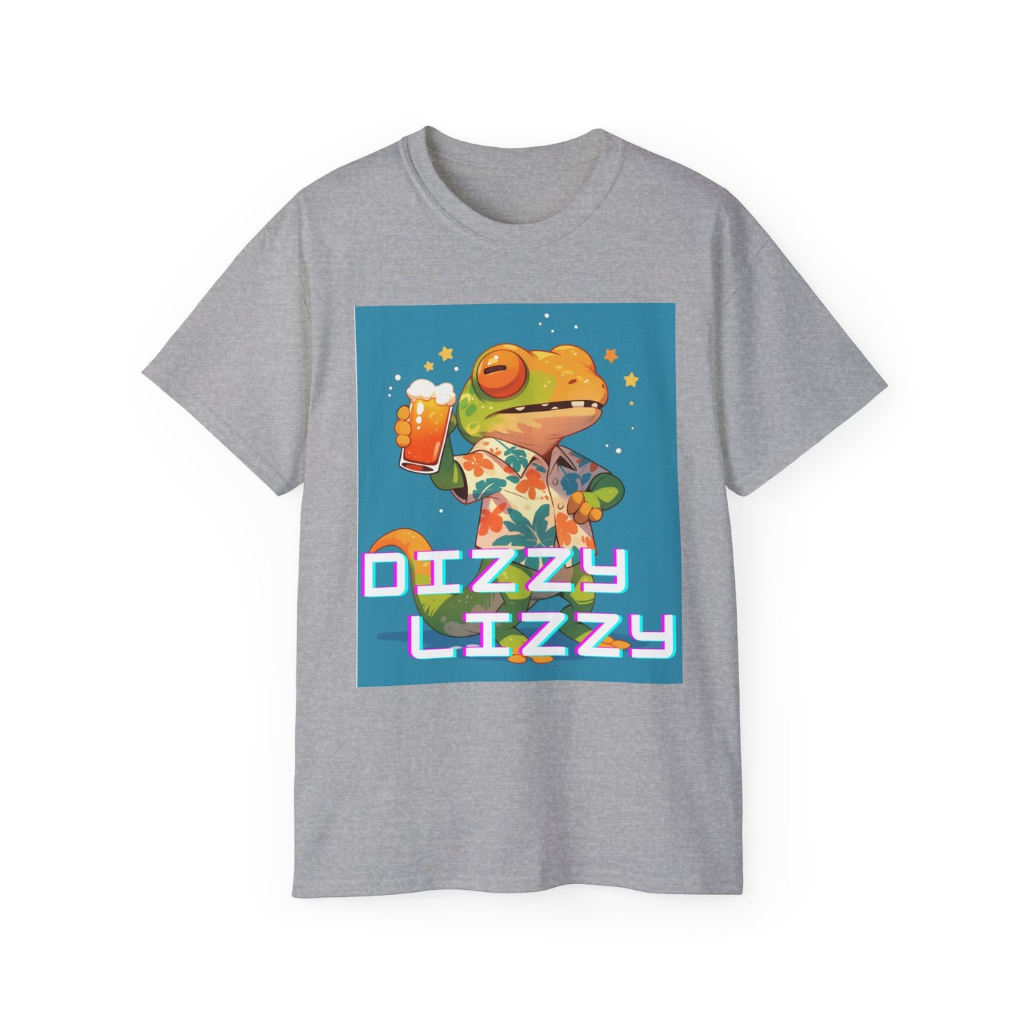 Unisex Ultra Cotton Tee "Dizzy Lizzy" T-Shirt