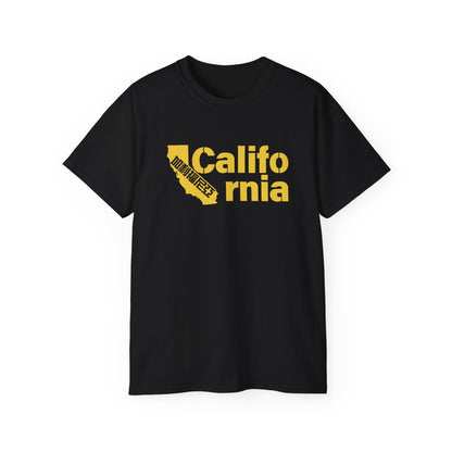 Unisex Ultra Cotton Tee "California" Kanji Series for the Names of U.S. States T-Shirt