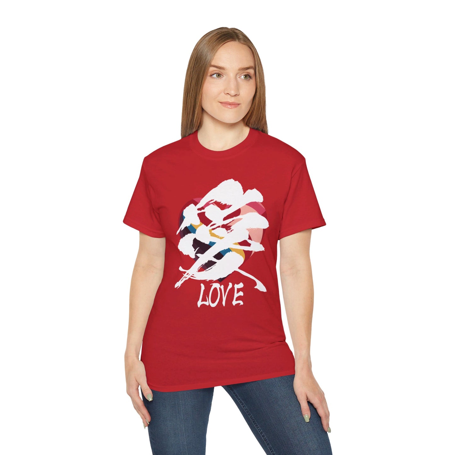 T-shirt Kanji Series "愛 LOVE" Unisex Ultra Cotton Tee