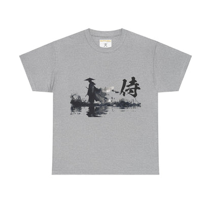 Unisex Heavy Cotton Tee "Samurai in the Wilderness" T-Shirt