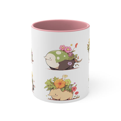 Colorful Accent Mugs "Pomié" 11oz