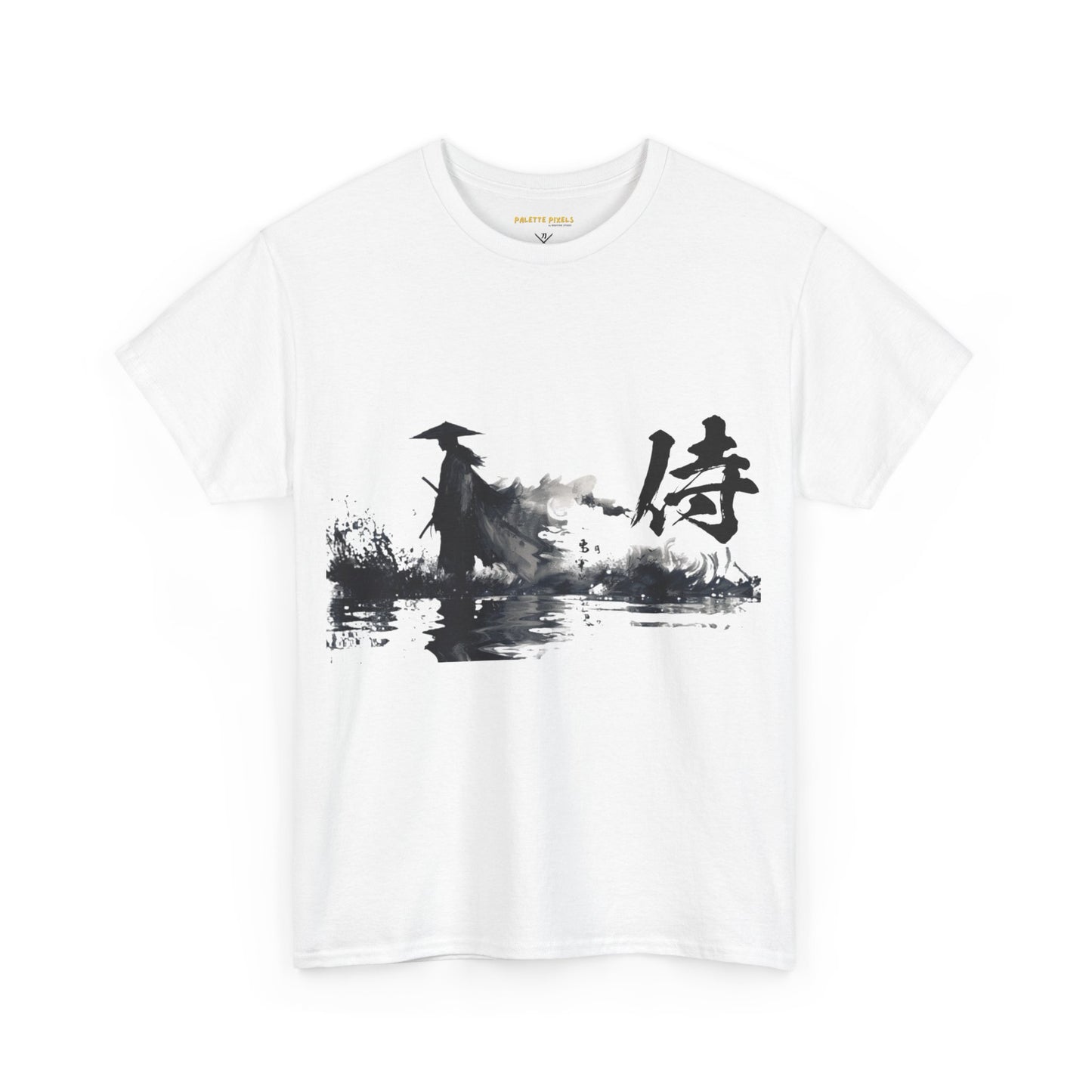 Unisex Heavy Cotton Tee "Samurai in the Wilderness" T-Shirt