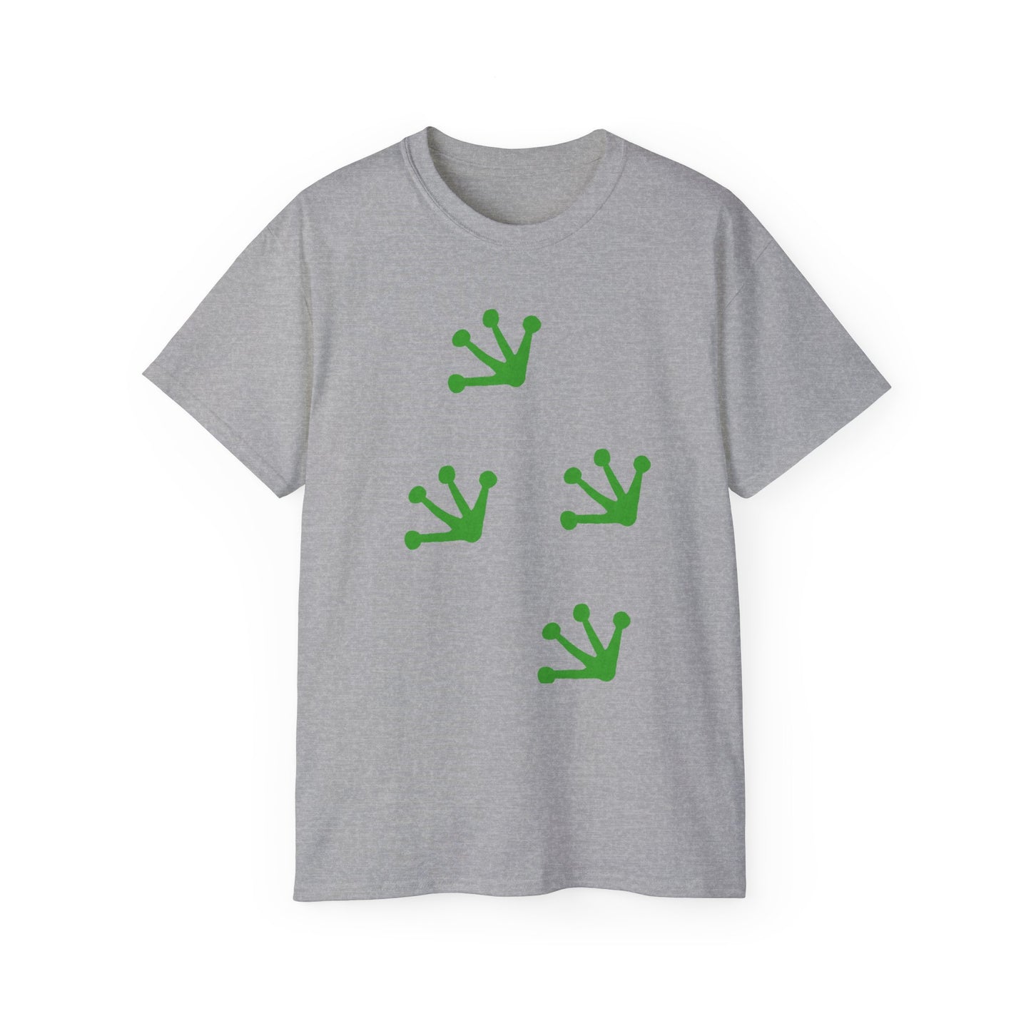 Unisex Ultra Cotton Tee "Frog Footprints" T-Shirt