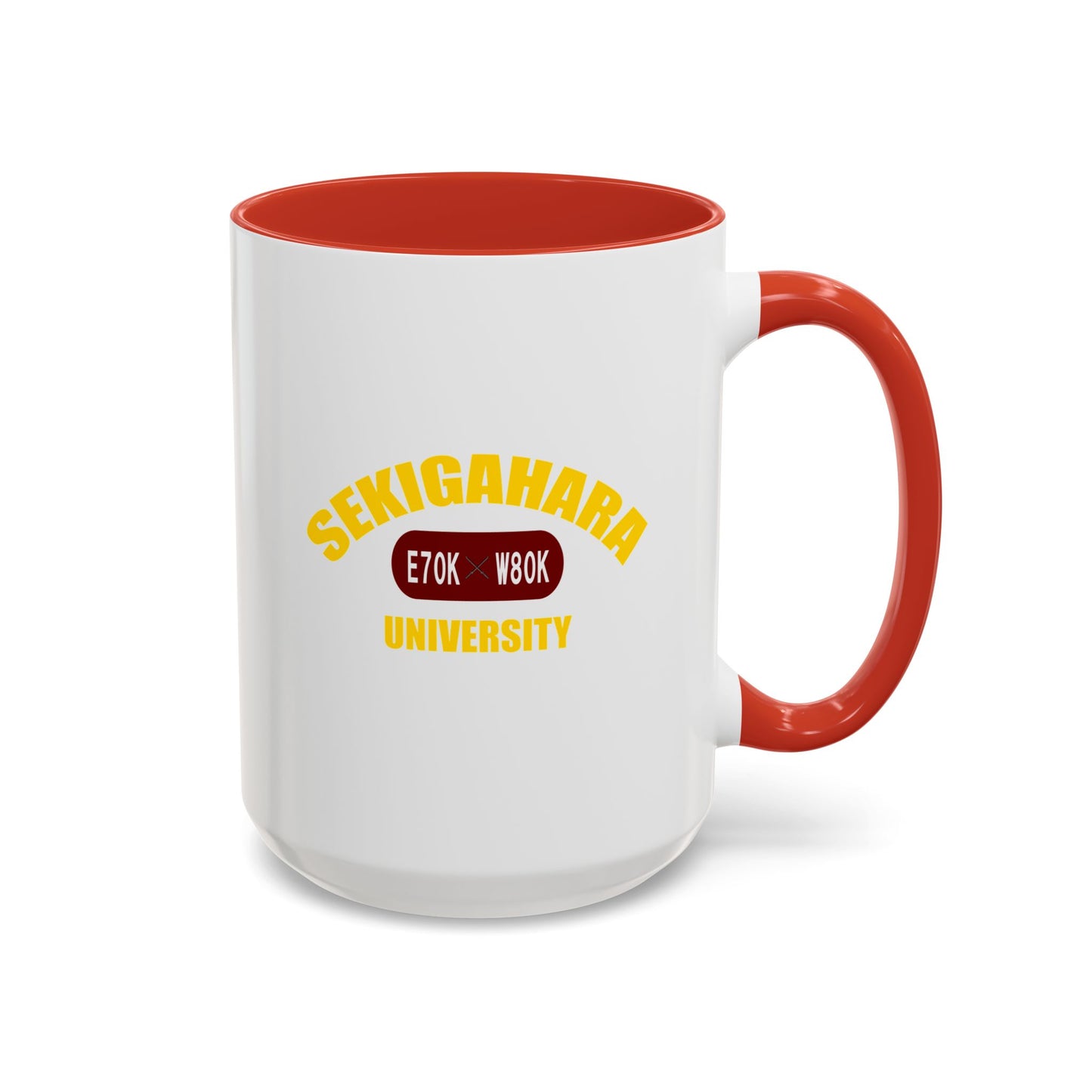 Accent Coffee Mug "Sekigahara University" Fictional University (11, 15oz)