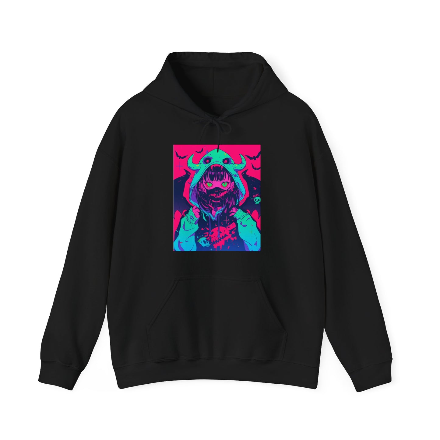 Unisex Heavy Blend™ Hooded Sweatshirt "Vampire Girl" Halloween Series