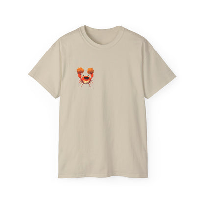 Unisex Ultra Cotton Tee "Cheering Crab" T-Shirt