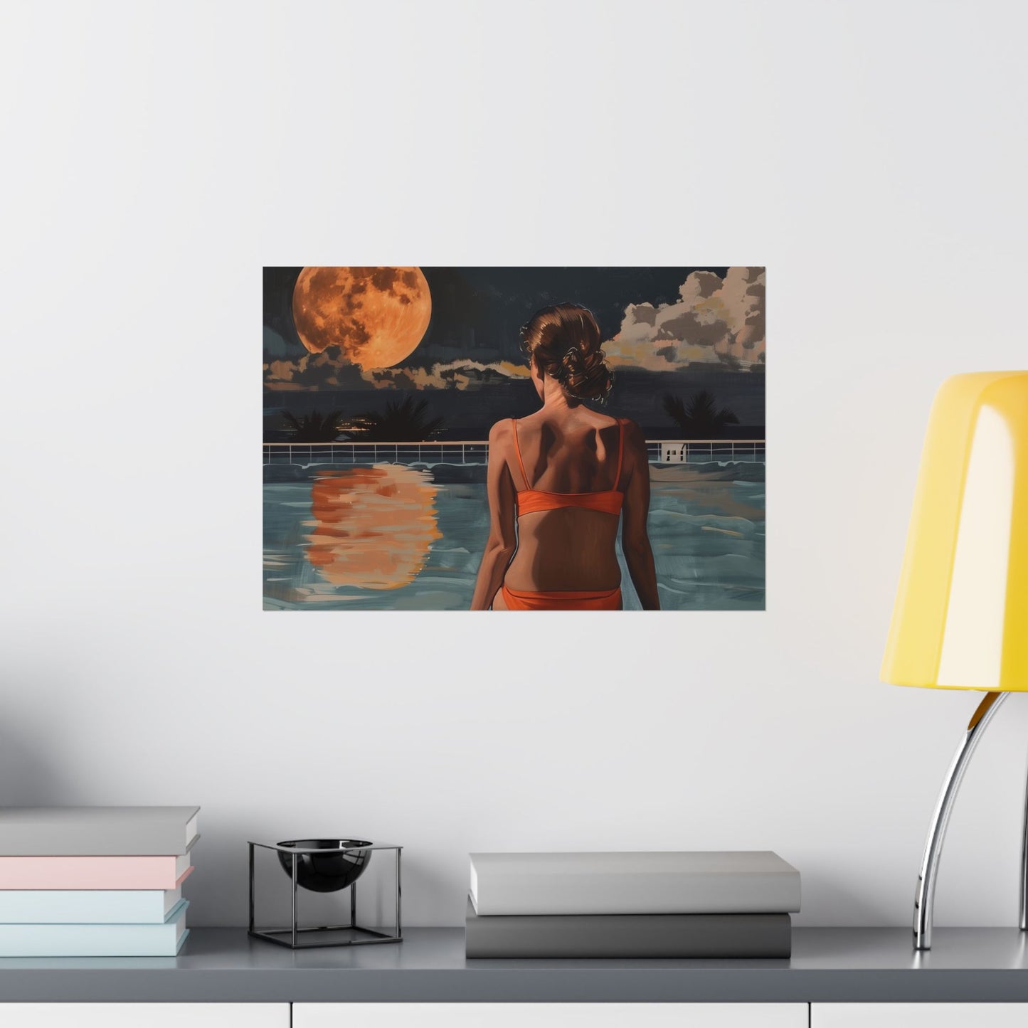 Matte Horizontal Posters "Whispers of the Night Sky"