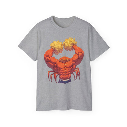 Unisex Ultra Cotton Tee "Cheering Crab" T-Shirt