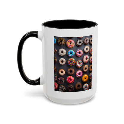 Accent Coffee Mug "Dreamy Donuts" (11, 15oz)