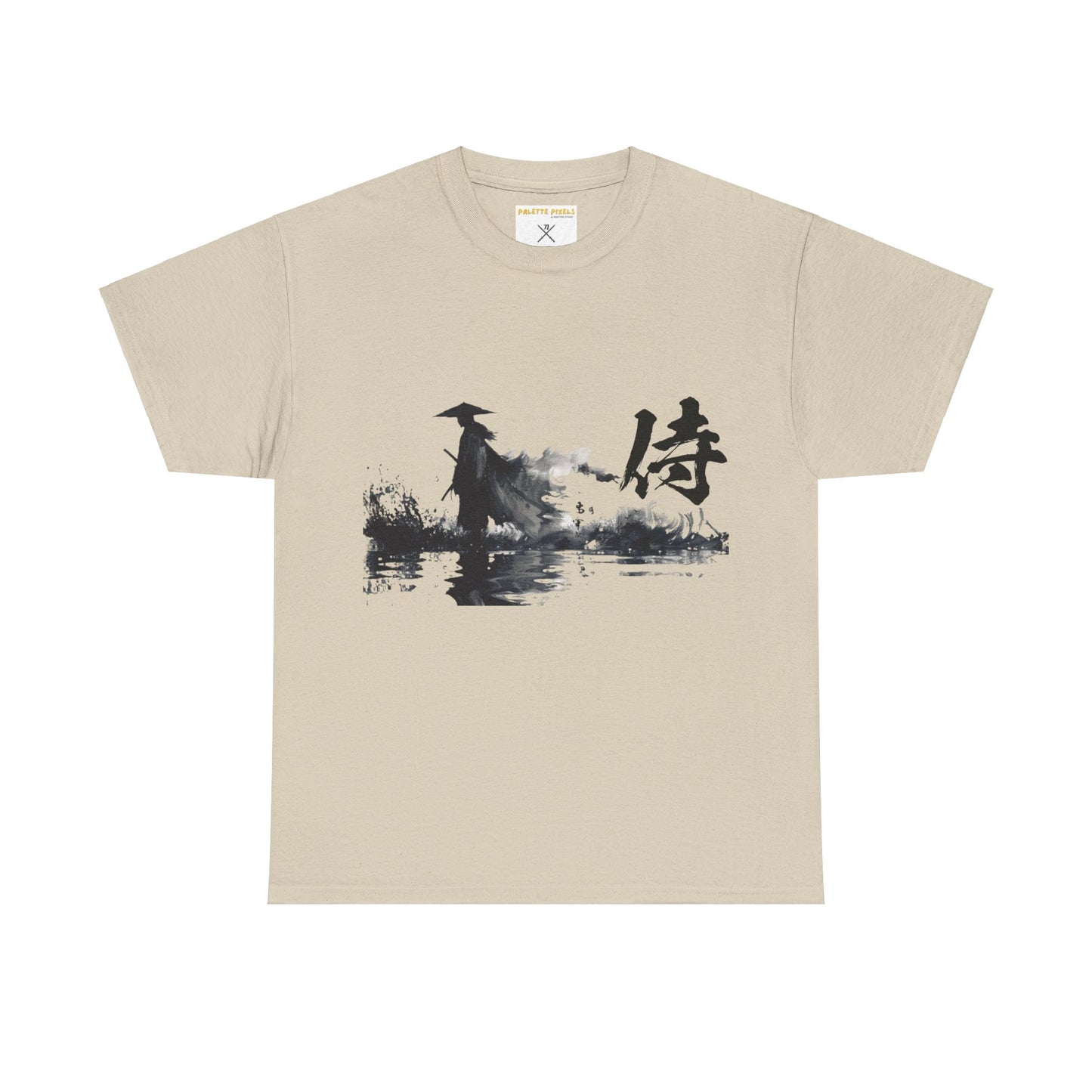 Unisex Heavy Cotton Tee "Samurai in the Wilderness" T-Shirt