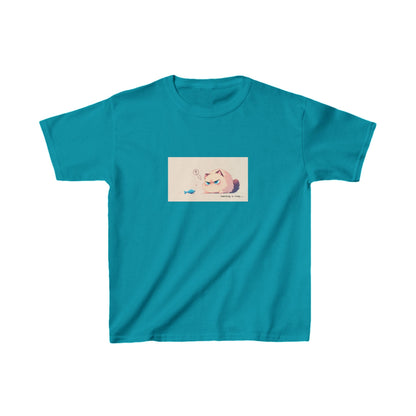 Kids Heavy Cotton™ Tee "Something is Fishy" T-shirts