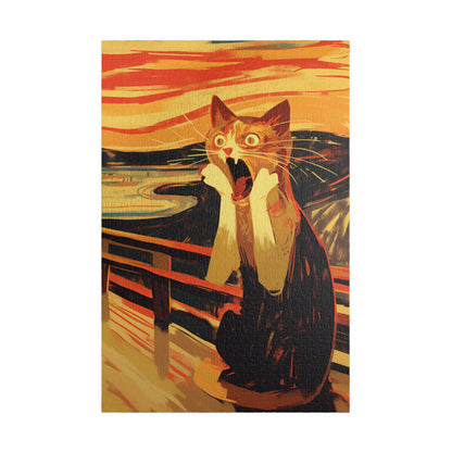 Jigsaw Puzzle "Cat Scream" (520, 1014-piece)