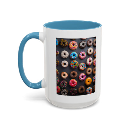 Accent Coffee Mug "Dreamy Donuts" (11, 15oz)