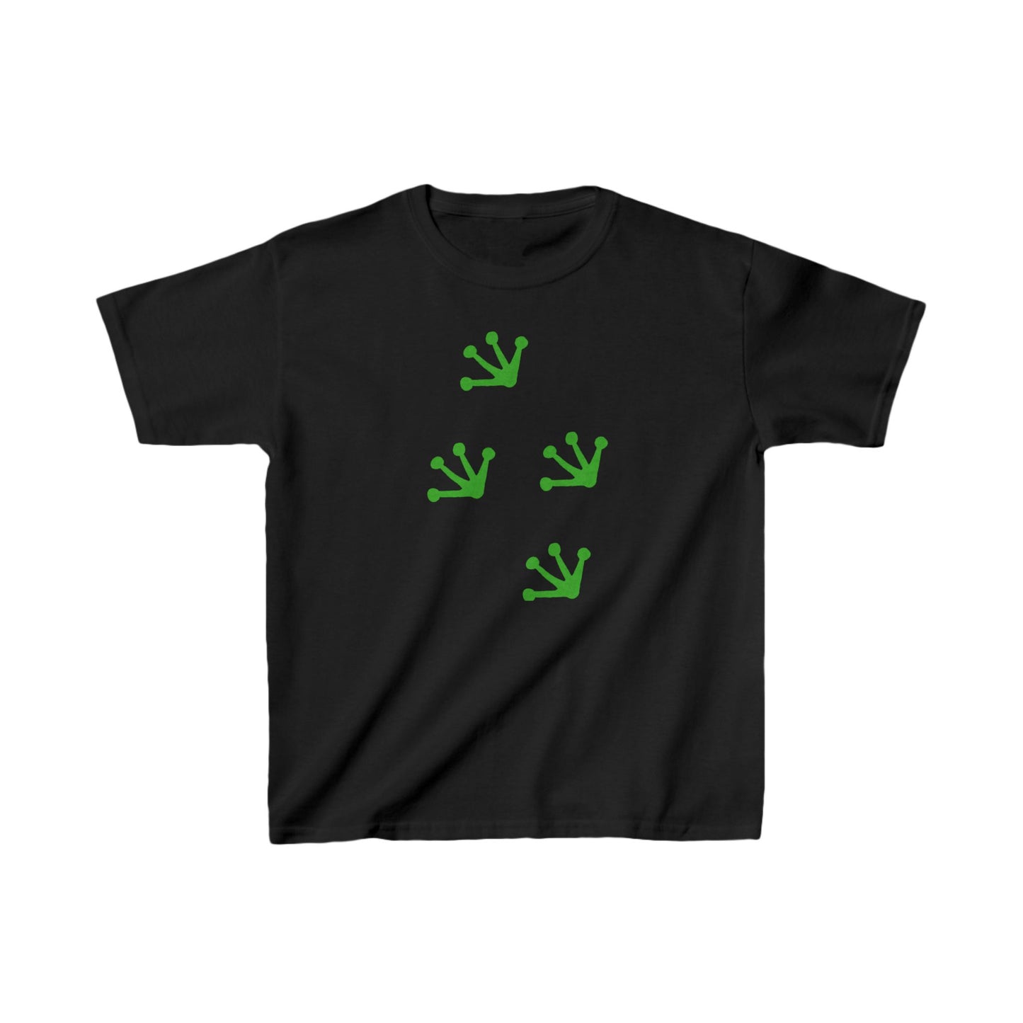 Kids Heavy Cotton™ Tee "Frog Footprints" T-shirts