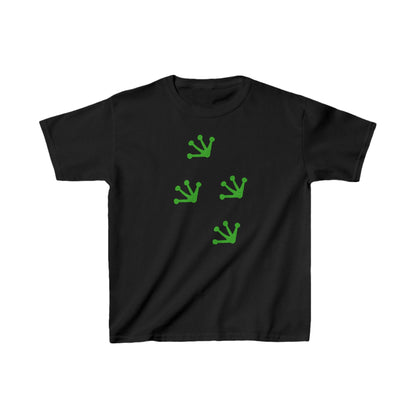 Kids Heavy Cotton™ Tee "Frog Footprints" T-shirts