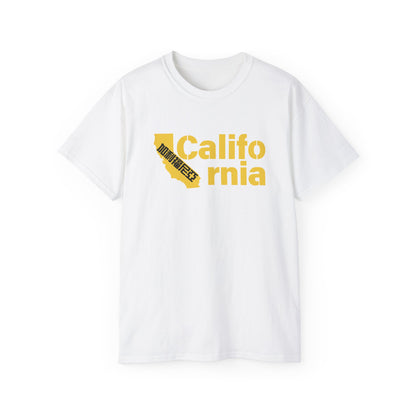 Unisex Ultra Cotton Tee "California" Kanji Series for the Names of U.S. States T-Shirt