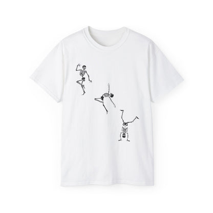 Unisex Ultra Cotton Tee "Skelton Dance" T-Shirt