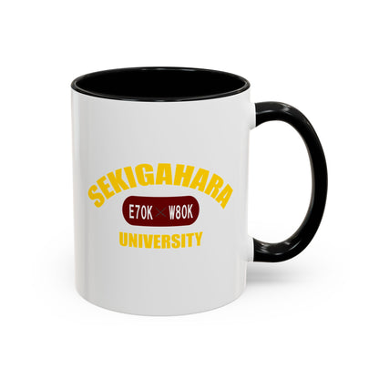 Accent Coffee Mug "Sekigahara University" Fictional University (11, 15oz)