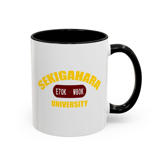 Accent Coffee Mug "Sekigahara University" Fictional University (11, 15oz)