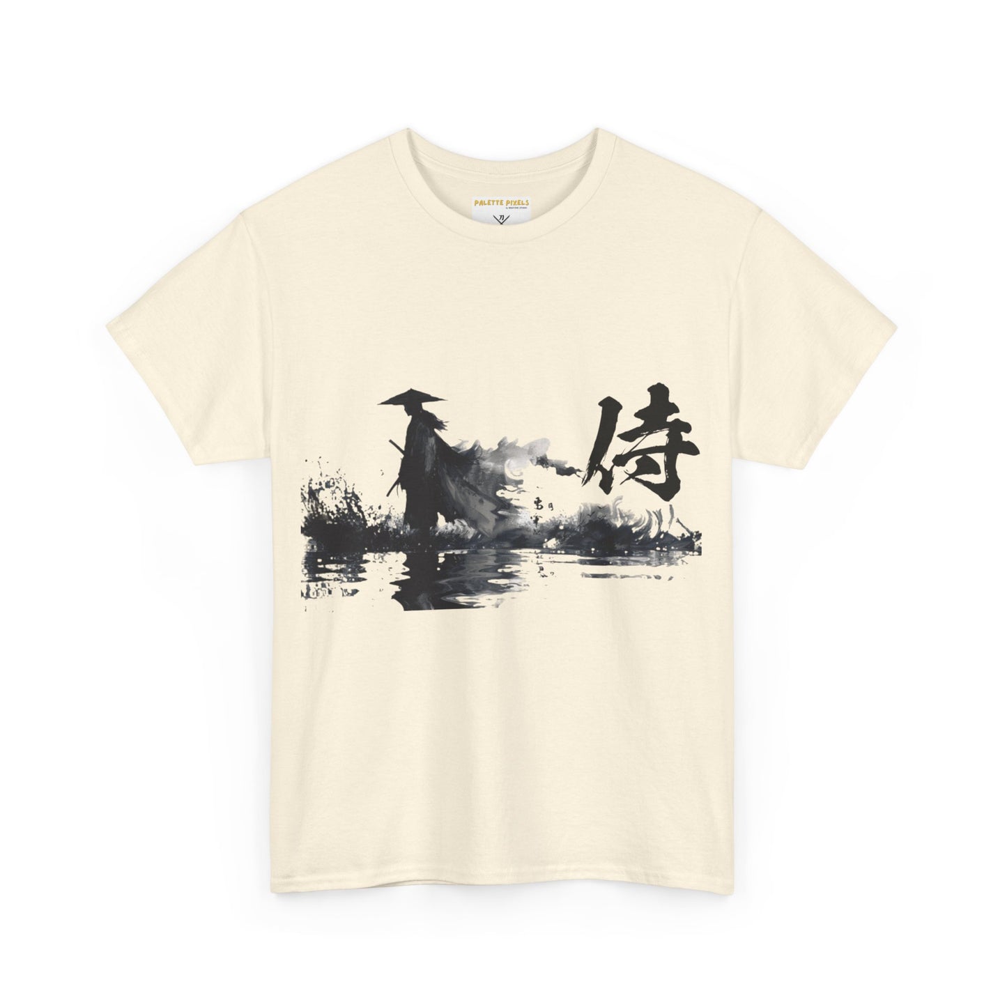 Unisex Heavy Cotton Tee "Samurai in the Wilderness" T-Shirt