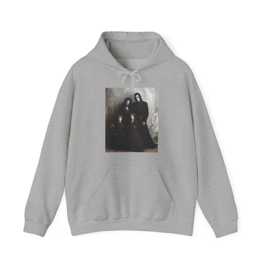 Unisex Heavy Blend™ Hooded Sweatshirt "Vampire Family" Halloween Series