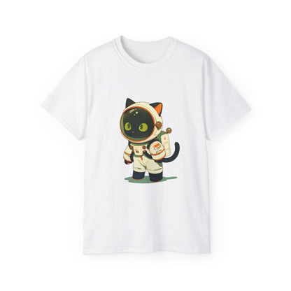 Unisex Ultra Cotton Tee "Catstronaut" T-Shirt