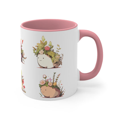 Colorful Accent Mugs "Pomié" 11oz