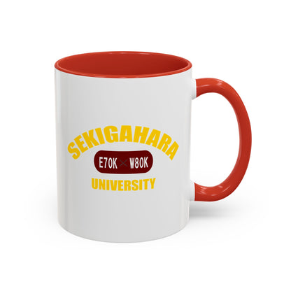 Accent Coffee Mug "Sekigahara University" Fictional University (11, 15oz)