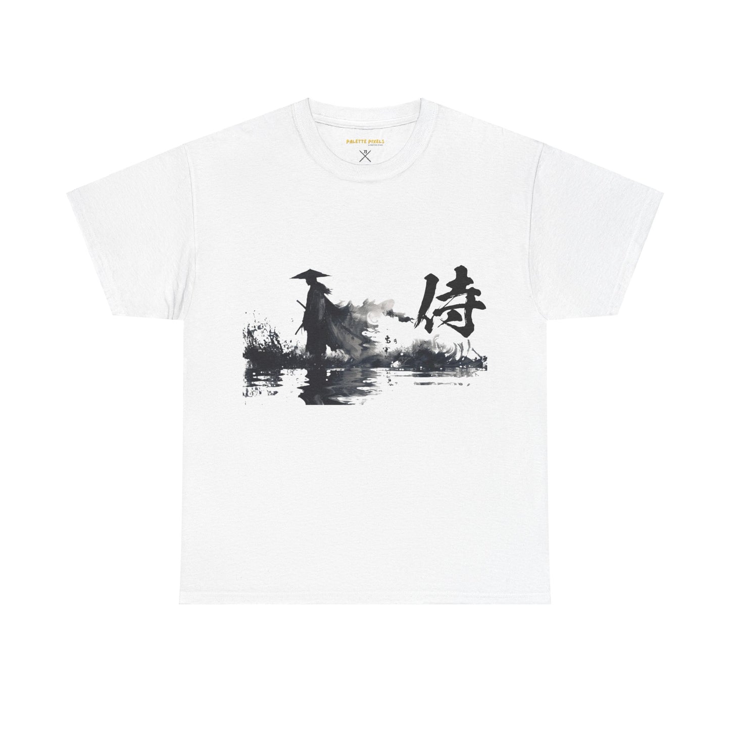 Unisex Heavy Cotton Tee "Samurai in the Wilderness" T-Shirt