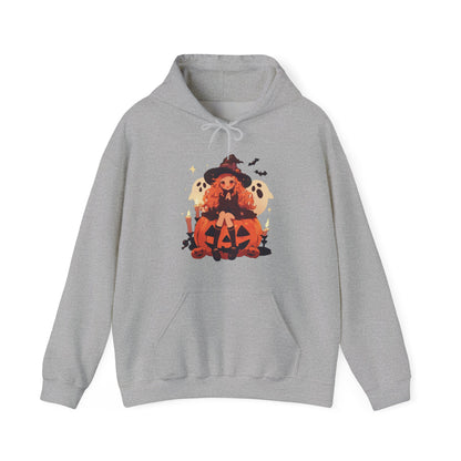 Unisex Heavy Blend™ Hooded Sweatshirt "Halloween Witch" Halloween Series