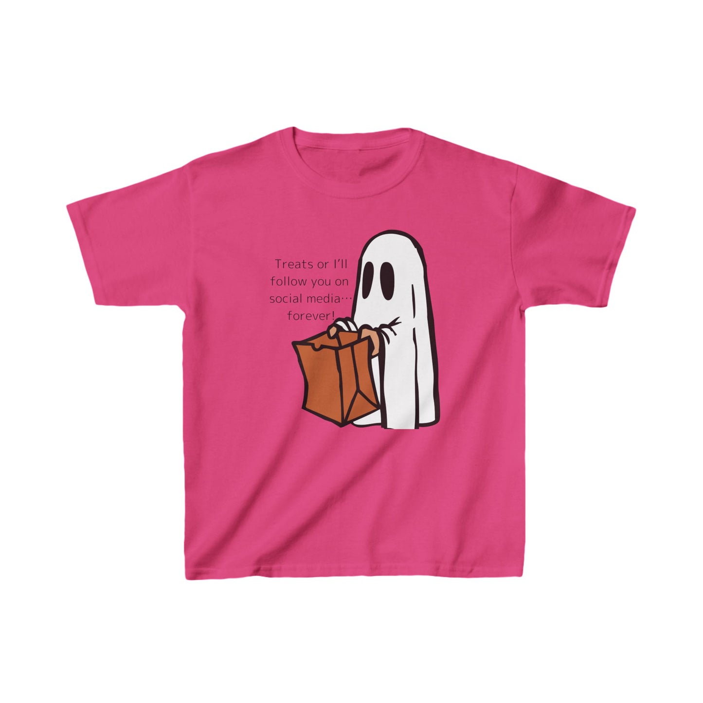 Kids Heavy Cotton™ Tee "Trick or Treat" T-shirts Halloween series