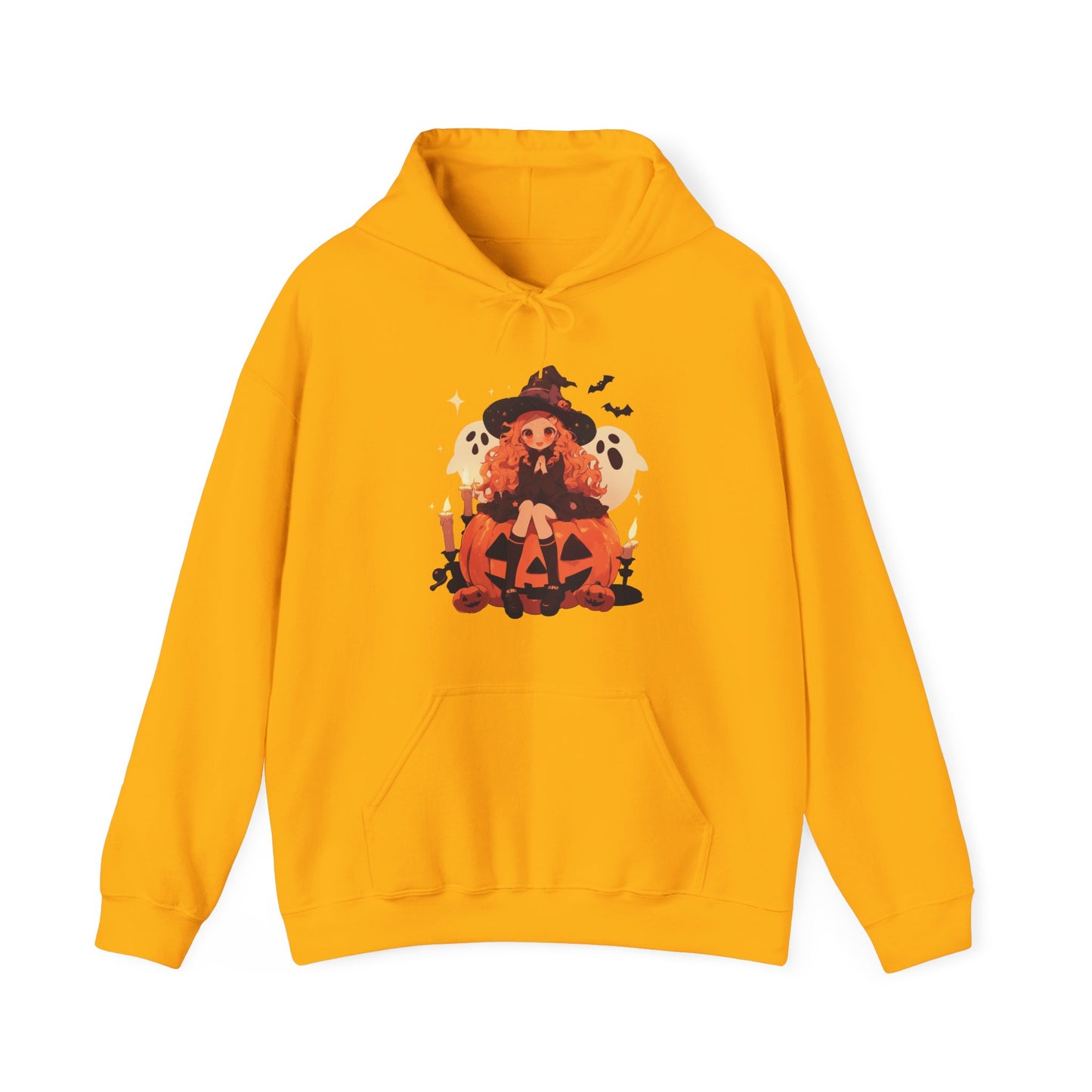 Unisex Heavy Blend™ Hooded Sweatshirt "Halloween Witch" Halloween Series