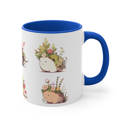 Colorful Accent Mugs "Pomié" 11oz