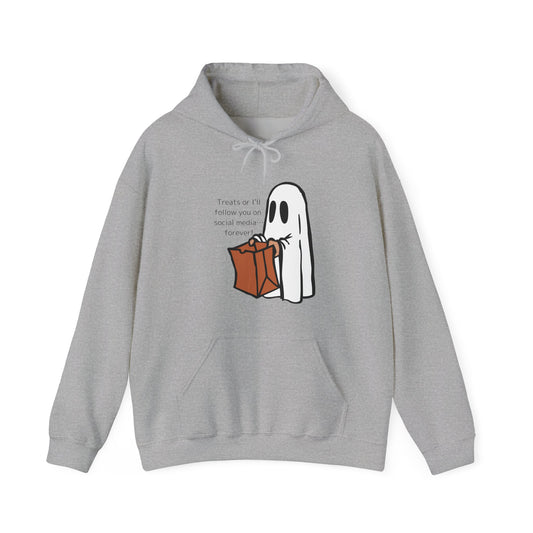 Unisex Heavy Blend™ Hooded Sweatshirt "Trick or Treat" Halloween Series