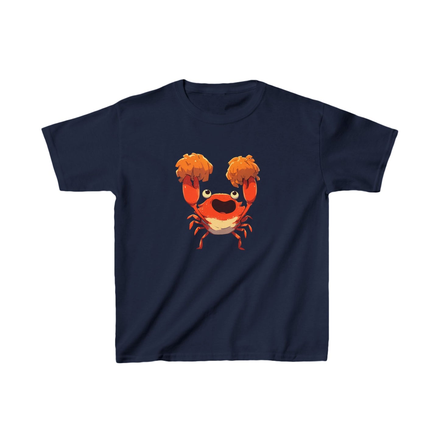 Kids Heavy Cotton™ Tee "Cheering Crab" T-shirts