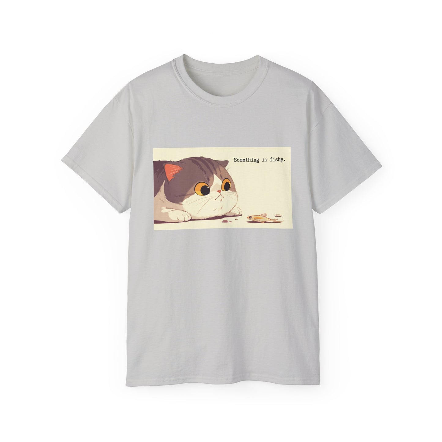 Unisex Ultra Cotton Tee "Cats Fishy" T-Shirt