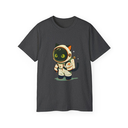 Unisex Ultra Cotton Tee "Catstronaut" T-Shirt