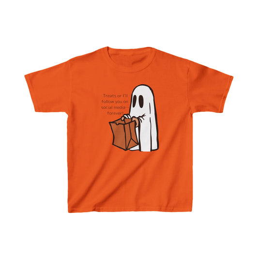 Kids Heavy Cotton™ Tee "Trick or Treat" T-shirts Halloween series