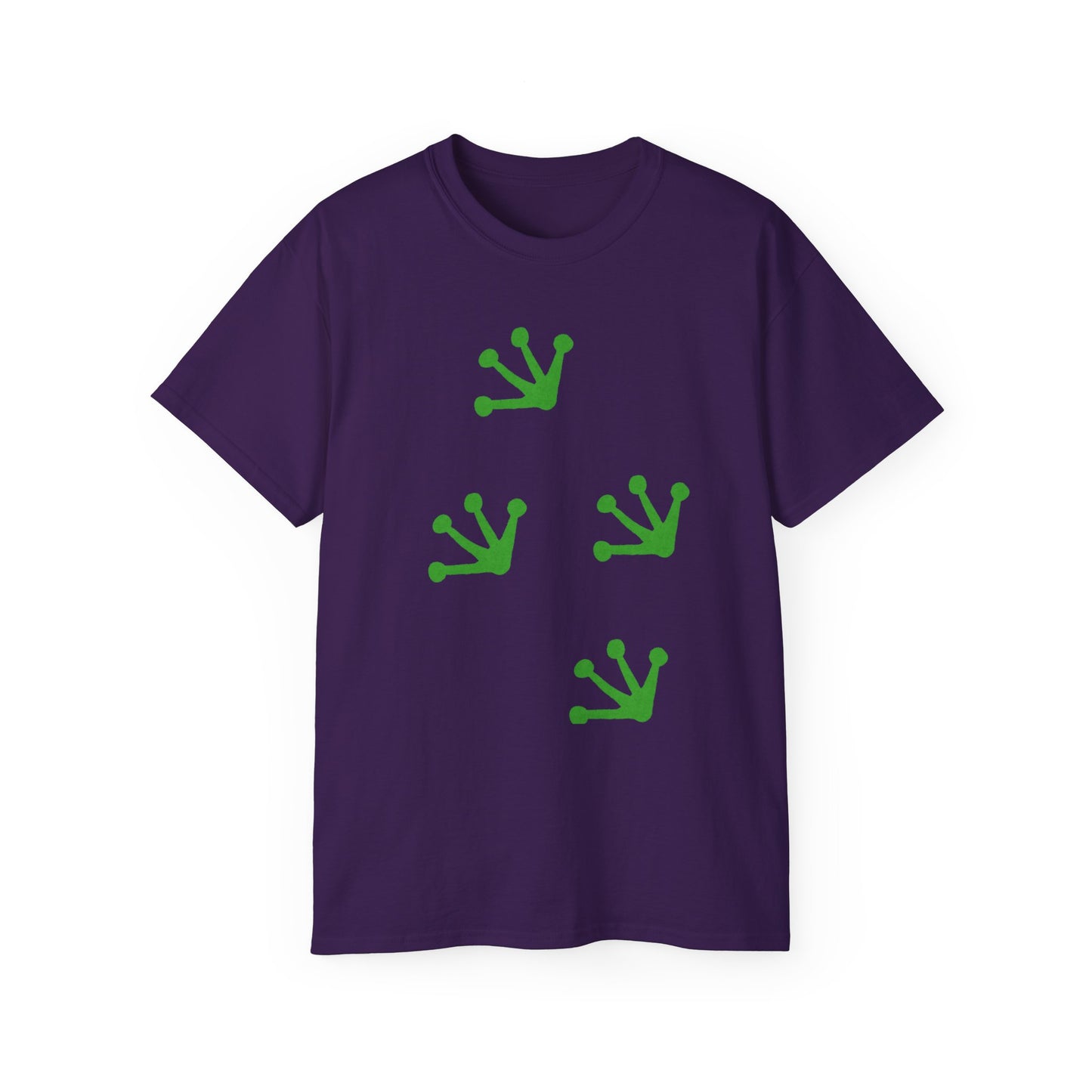 Unisex Ultra Cotton Tee "Frog Footprints" T-Shirt