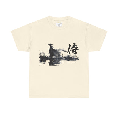 Unisex Heavy Cotton Tee "Samurai in the Wilderness" T-Shirt