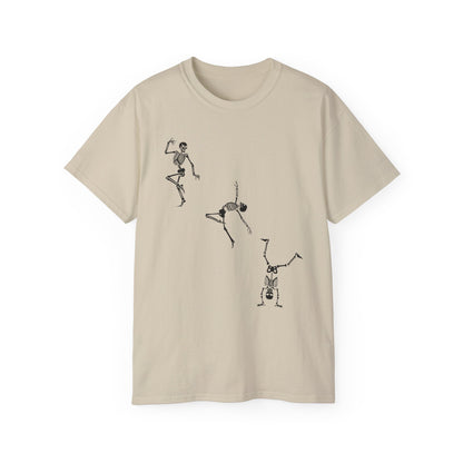 Unisex Ultra Cotton Tee "Skelton Dance" T-Shirt